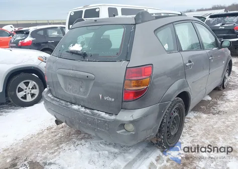 2005 Pontiac Vibe z USA, uszkodzony, nr VIN 5Y2SL66885Z466679